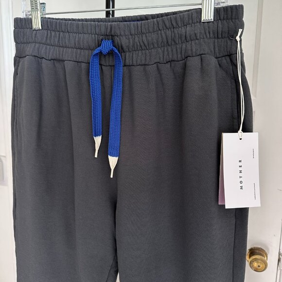 NWT MOTHER DENIM Women's Knock Out Ankle Pant Faded Black 100% Cotton L $188 - Picture 4 of 15